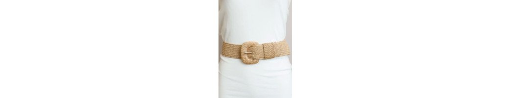 Raffia Belt: Handwoven Style for Effortless Elegance