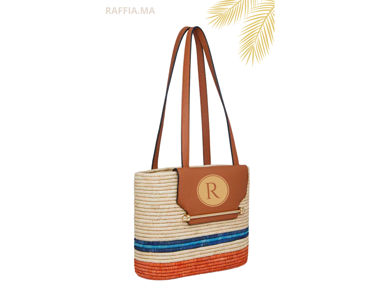 Raffia Basket Bag (Small) High Quality