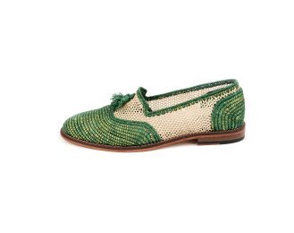 Loafer Raffia Leather  Shoes: Timeless Elegance, Modern Charm