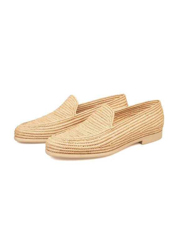Moroccan Natural Raffia Shoes