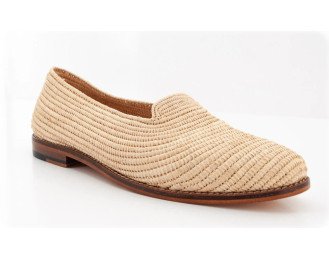 Handmade Moroccan Natural raffia shoes