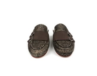 Loafer Raffia Leather  Shoes: Timeless Elegance, Modern Charm
