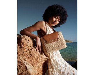 Colina Tote Bag Raffia