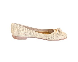 Women's Ballet Raffia Shoes