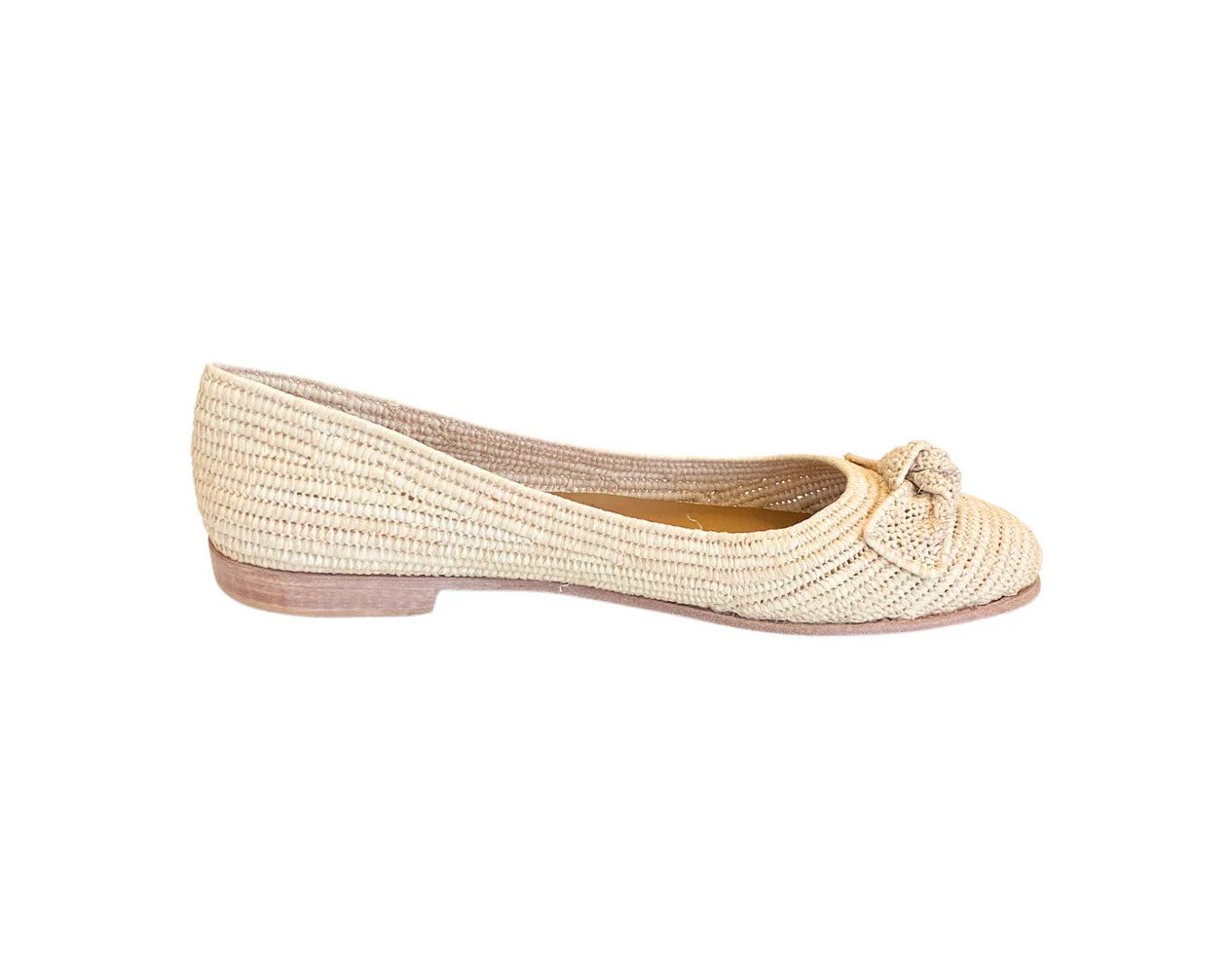 Women's Ballet Raffia Shoes
