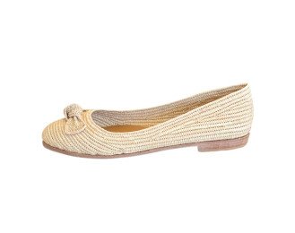 Women's Ballet Raffia Shoes