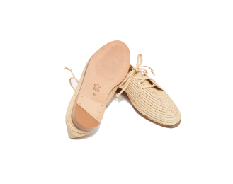 Derby Raffia Shoes: Timeless Elegance, Modern Charm