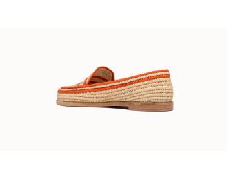 Chic and Eco-Friendly Paula Raffia Bicolor Shoes | Stylish Comfor