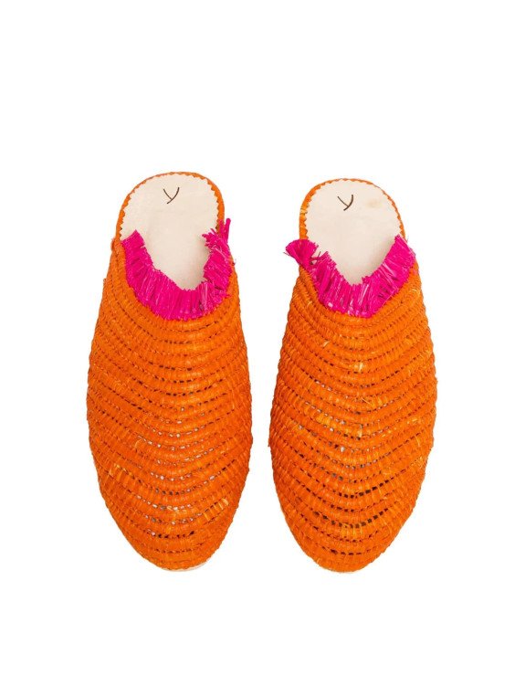 Raffia Sandal Arti | Orange