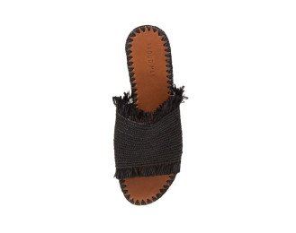 Sandal Raffia Mona | Black