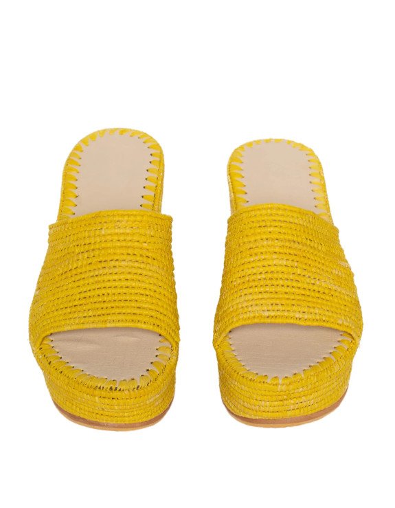 Emma Sandal High Heels | Yellow