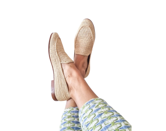 Amelia Raffia Shoes