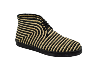 Women stripes Raffia  Shoes