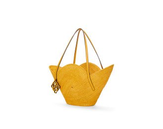 Judia Raffia Basket Bag in Curcuma | 70% Off | Free Shipping