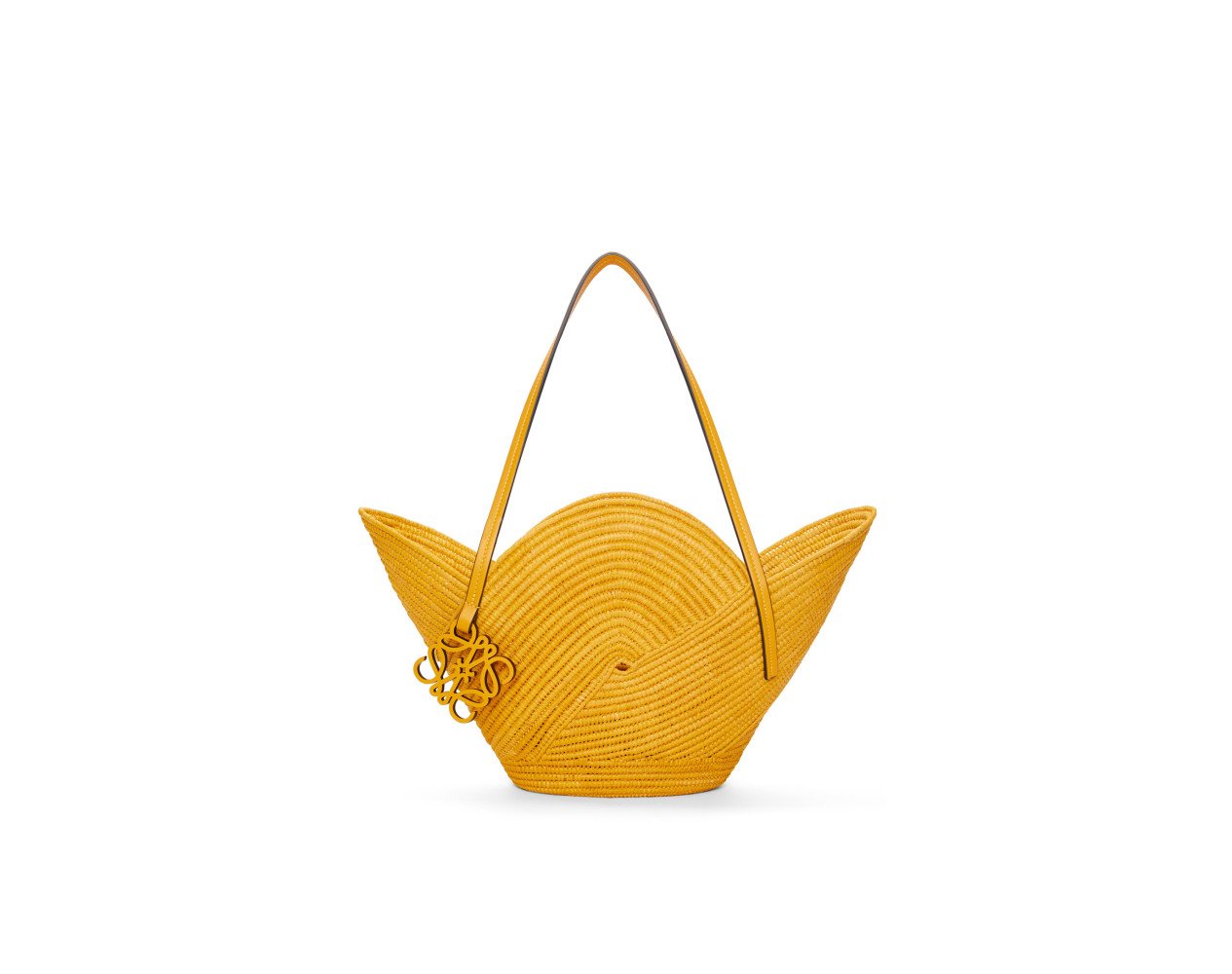 Judia Raffia Basket Bag | Curcuma