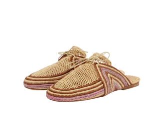 Handmade Raffia Mule - Luxurious Craftsmanship and Summer Elegance