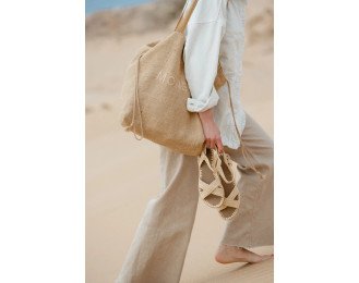 Sunny Straws Raffia Sandals - Home Essentials