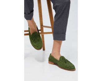 Step into Natural Elegance: Discover Our Loafer Raffia Shoes