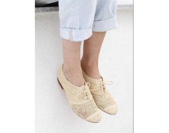 Raffia Shoes net for Women's