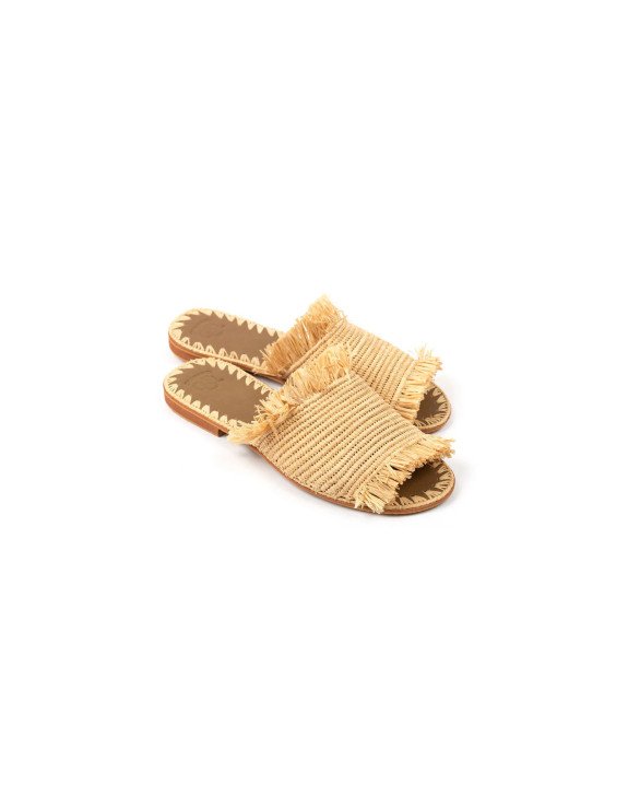 raffia sandals