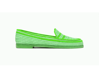 Chic and Eco-Friendly Paula Raffia Bicolor Shoes | Stylish Comfor