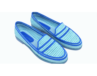 Chic and Eco-Friendly Paula Raffia Bicolor Shoes | Stylish Comfor