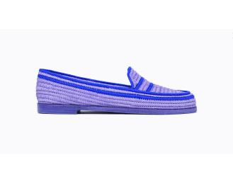 Chic and Eco-Friendly Paula Raffia Bicolor Shoes | Stylish Comfor