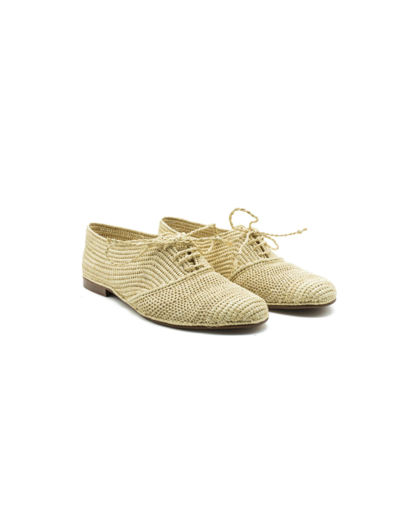 Raffia Shoes net for Women's