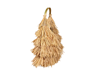 Tote bag natural raffia