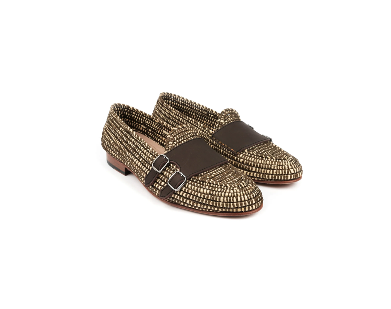 Loafer Raffia Leather  Shoes: Timeless Elegance, Modern Charm